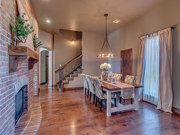 Formal dining area