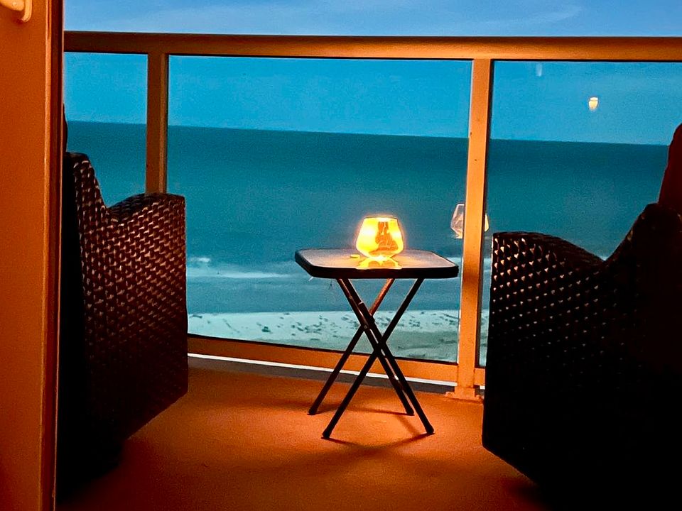 Night view from your private balcony.