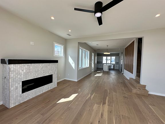 Living Room - Dining Room - Kitchen