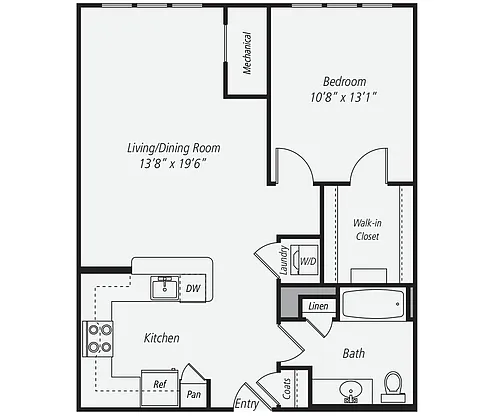 Floor plan A3-C-806