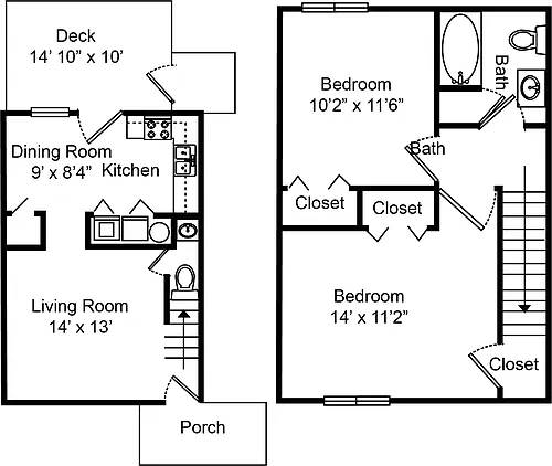 Floor plan B - Harpy