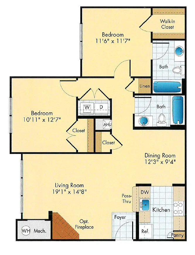 Floor plan B2