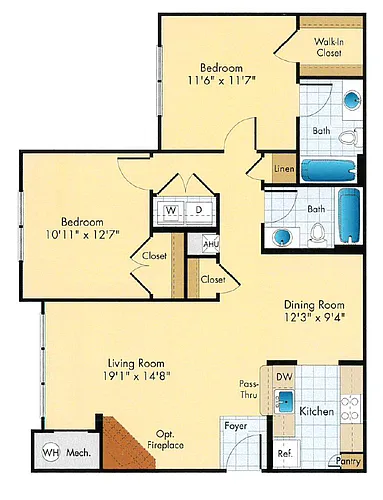 Floor plan B2