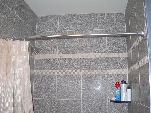 master shower/granite tile