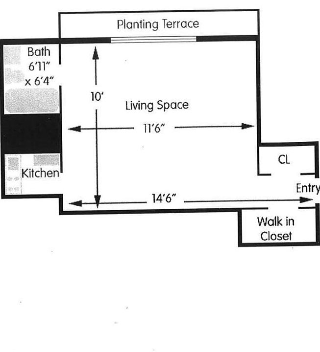 2nd image of 20 W 72nd St #1407
