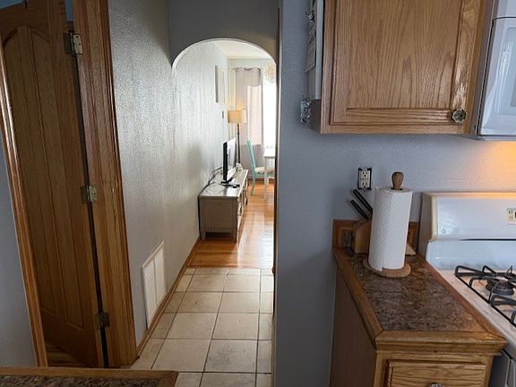 Hallway to living area