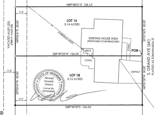 500 S Grand Ave, Leland, MI 49654