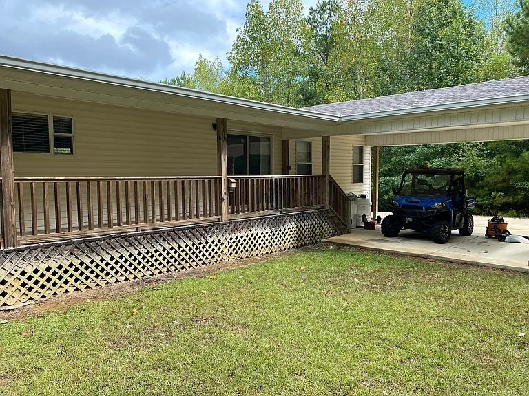 Back Porch and Carport