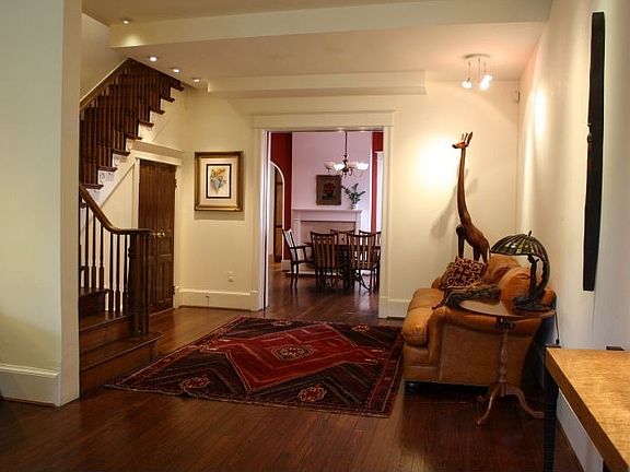 View fron the front door into the sitting room