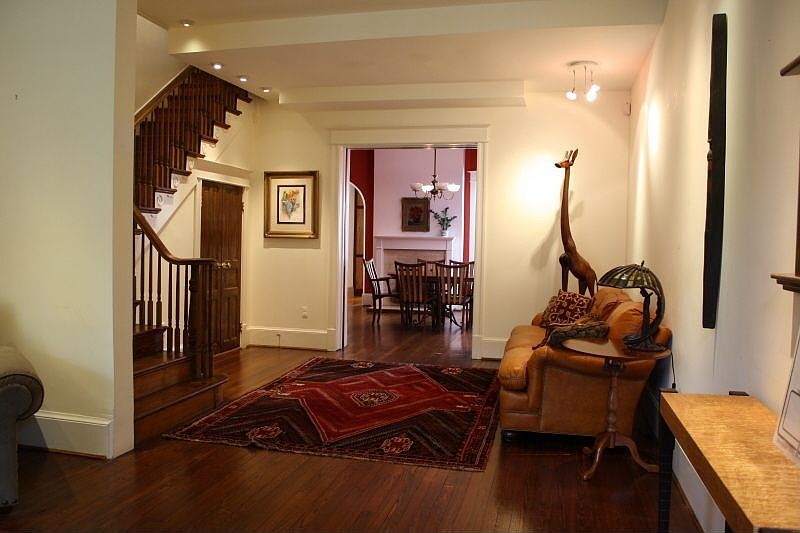 View fron the front door into the sitting room