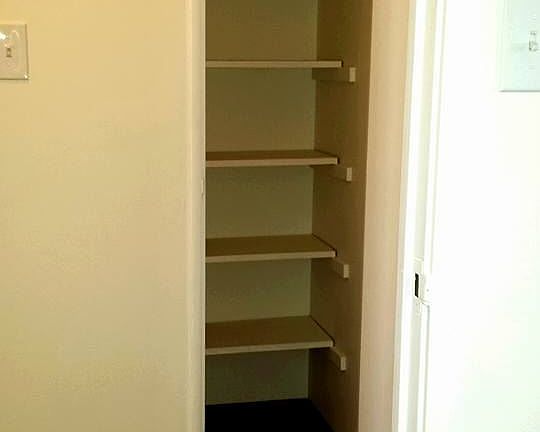 Ample storage space. 4 closets in this 2 bedroom apartment.