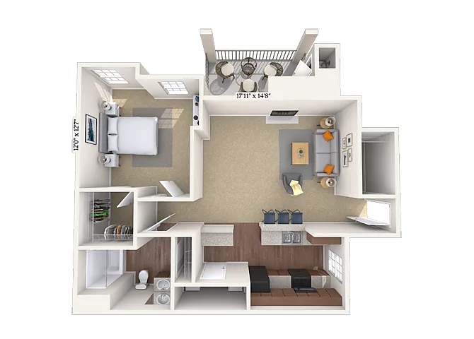 Floor plan Milan