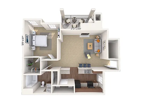 Floor plan Milan