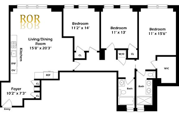 2nd image of 124 W 79th St #14F