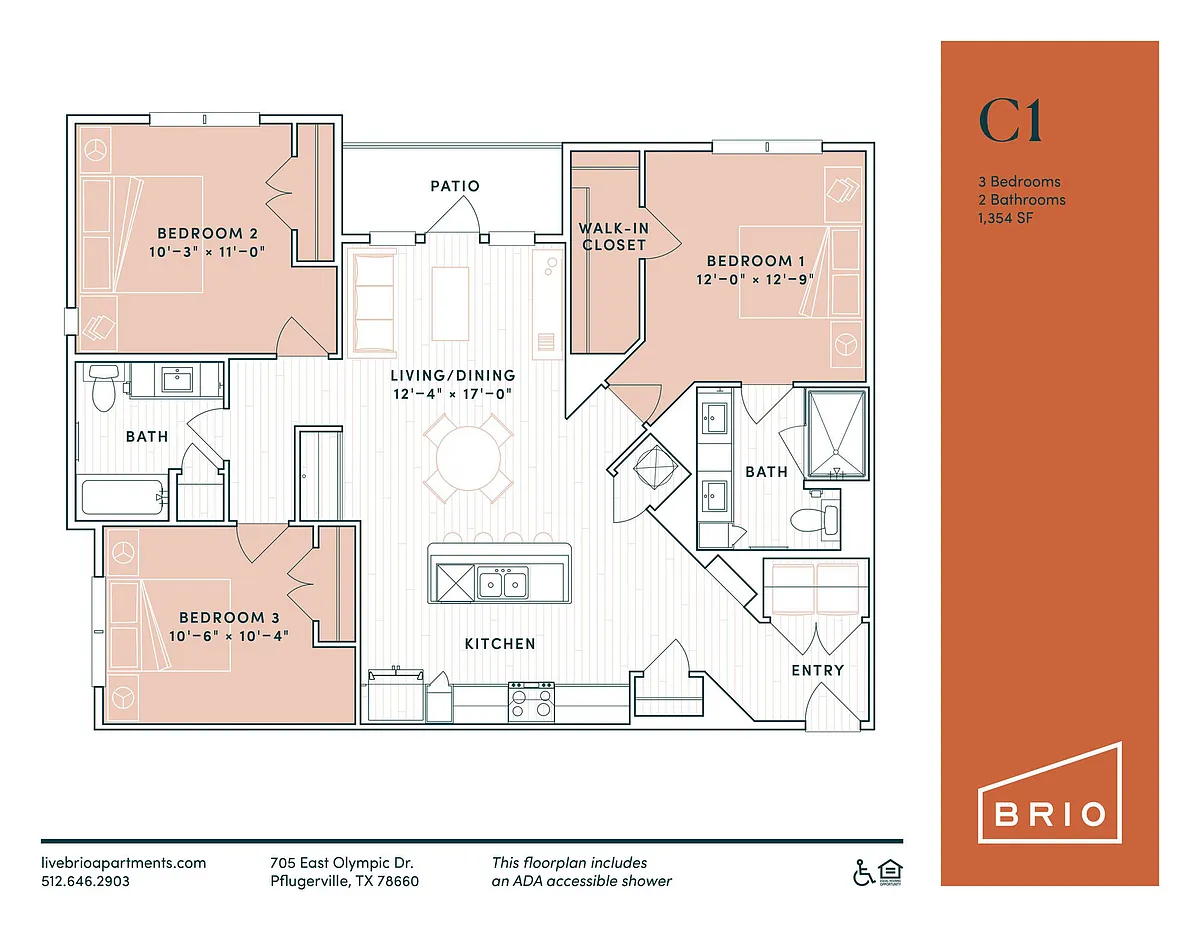 Floor plan C1