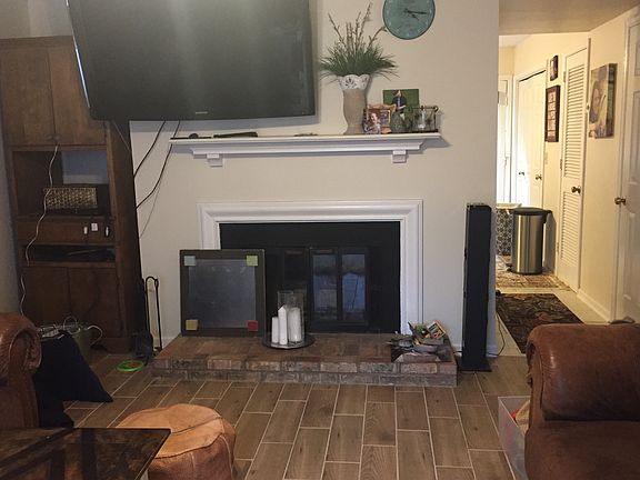 Fireplace, not active