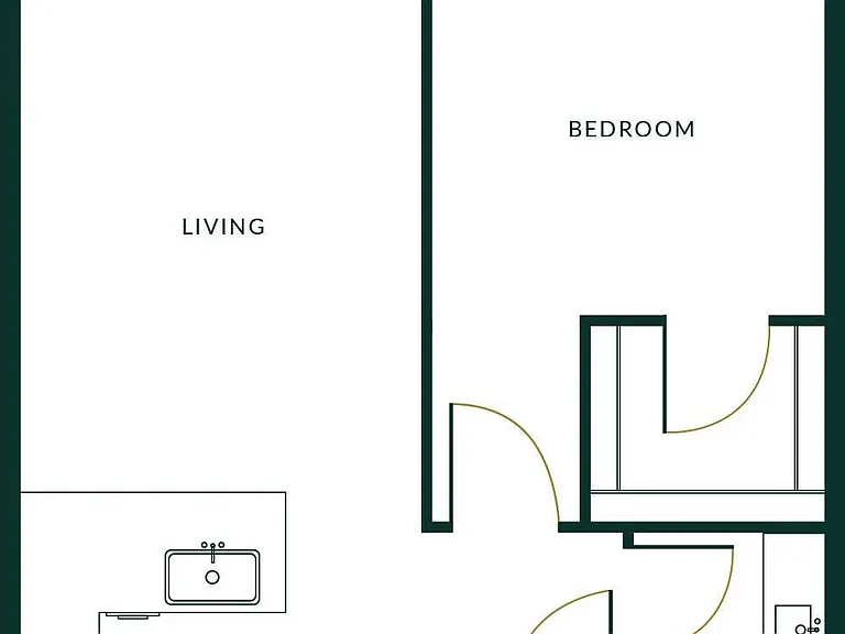 A1J floor plan The Hartley at Blue Hill