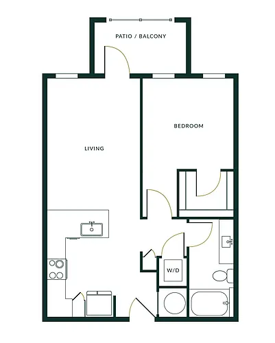 Floor plan A1J