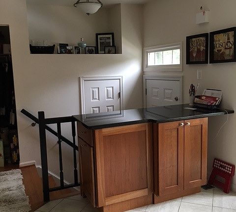 Entry way from Kitchen