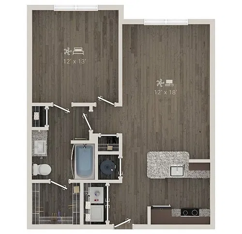 Floor plan A1A