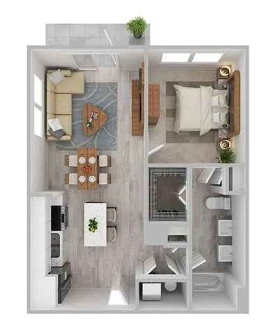 Floor plan The Santee