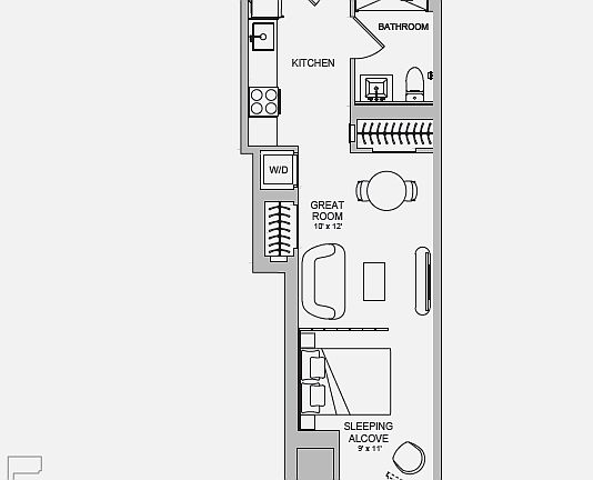 2nd image of 12 Halsey St #519
