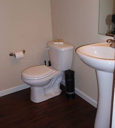 Downstairs powder bath