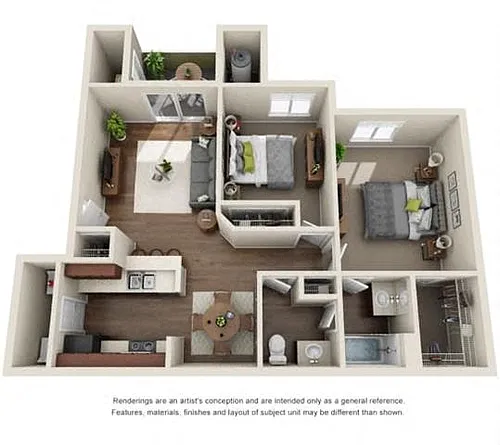 Floor plan B2
