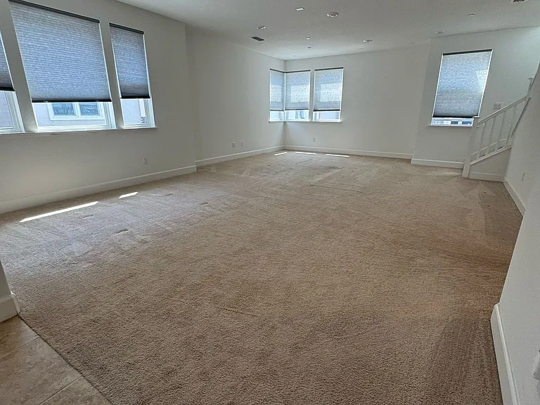 2nd floor living area angle from kitchen