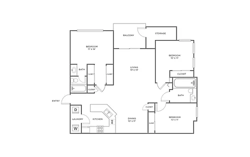 Floor plan C1