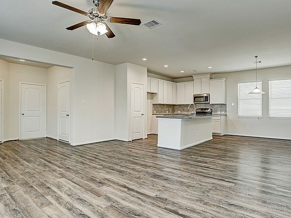 Bright open floorplan