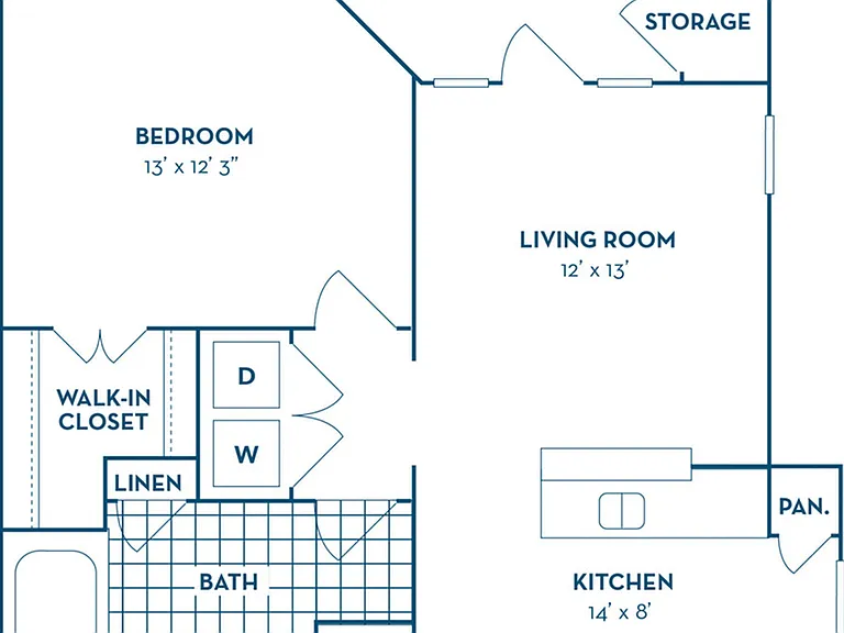 1 Bedroom | 1 Bath | 649 SF 1 Bedroom | 1 Bath | 649 SF
