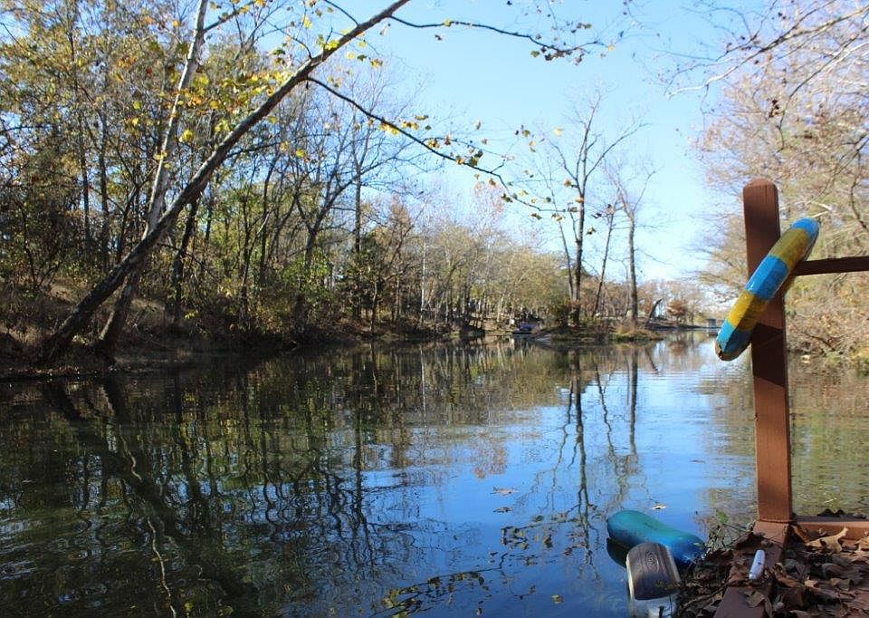 View from floating dock