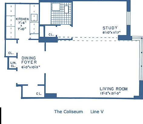 2nd image of 30 W 60th St APT 8V