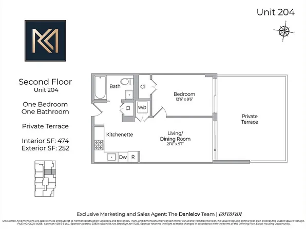 428 E 9th St #204, Brooklyn, NY 11218