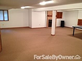 Full basement with wet bar
