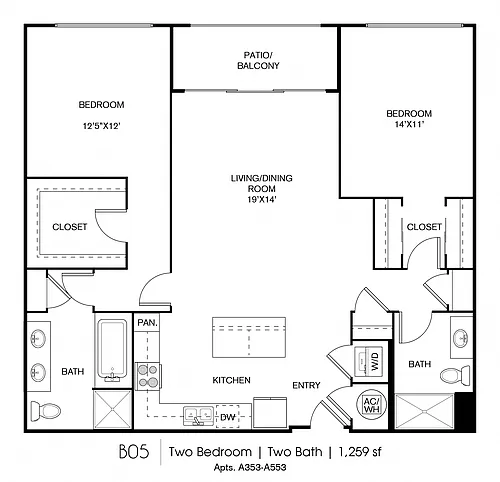 Floor plan B05