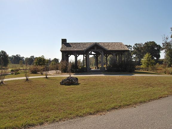 Pond side pavillion