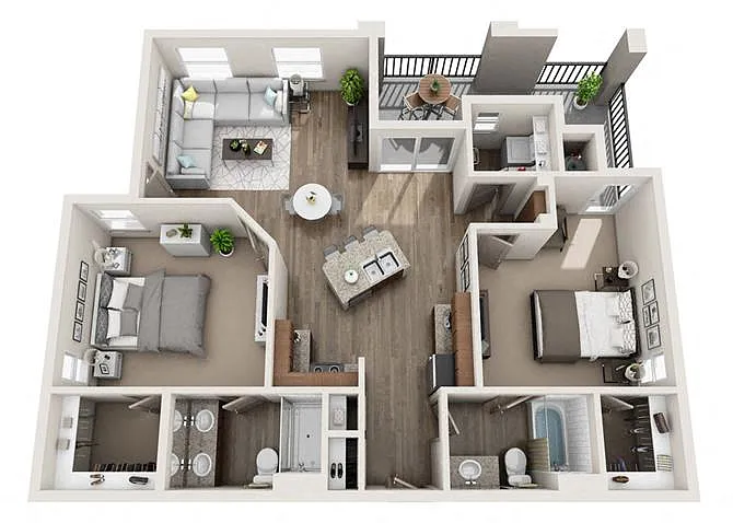 Floor plan The Artist