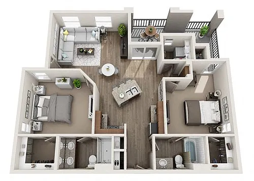 Floor plan The Artist
