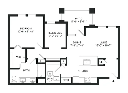 Floor plan Cyan