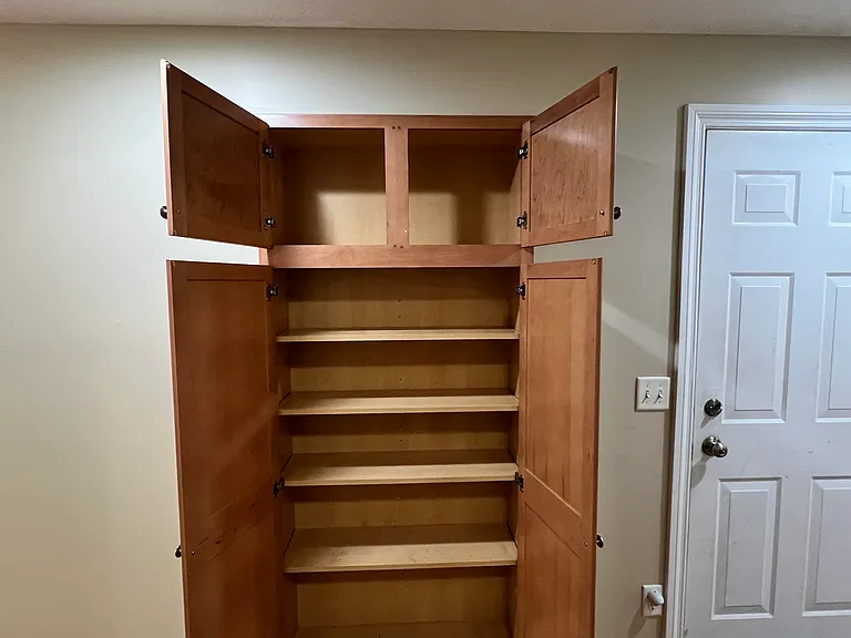 Built in pantry