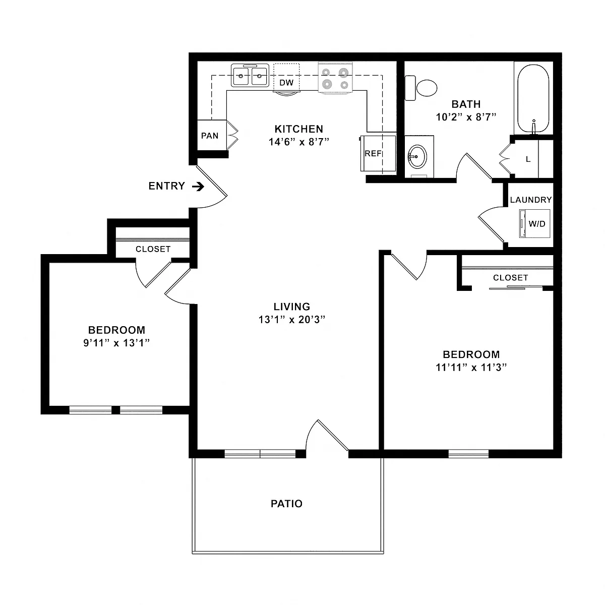 Floor plan Poppy
