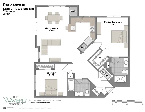 Floor plan Layout J