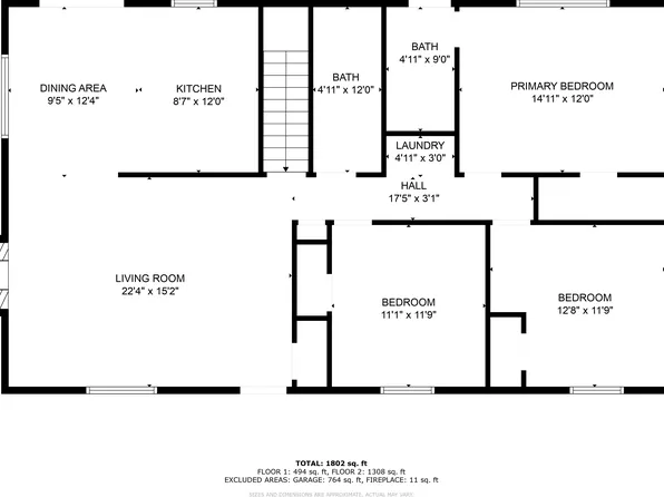 951 White Stag Ln, Canton, GA 30115