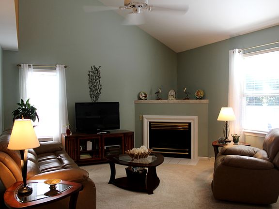 Sunken family roomwith cathedral ceilings!