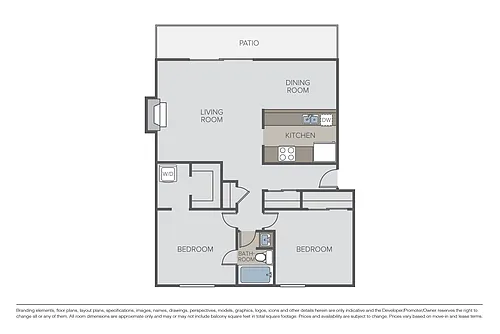 Floor plan Plan 2A