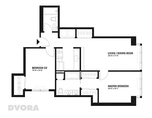 Floor plan 201-401