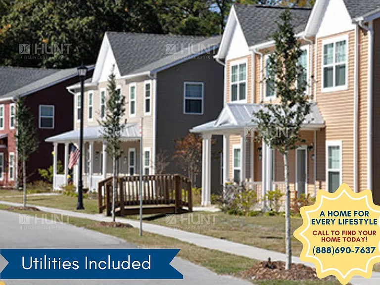 Midway Park is located across from the main base just off Rt 24. This two, three, and four-bedroom townhomes community is named in honor of WW II's battle of Midway and is open to all enlisted (E1-E5), retirees, DoD and contractors.