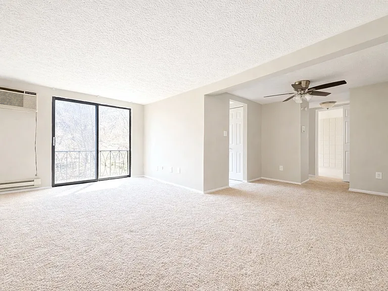 Carpeted 1/2 BR